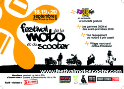 News septembre_Affiche Festival de la moto