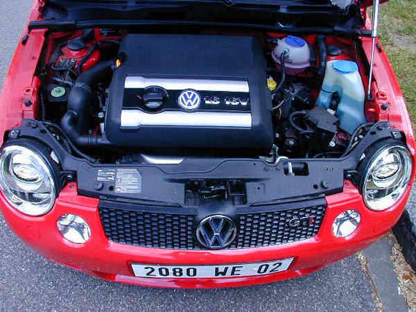 La Volkswagen Lupo GTi emprunte son 4 cylindres 16 l la Polo GTi
