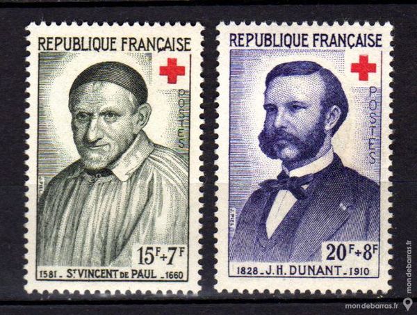 N� 1187 & 1188 Timbres France NEUFS** 1 La Seyne-sur-Mer (83)