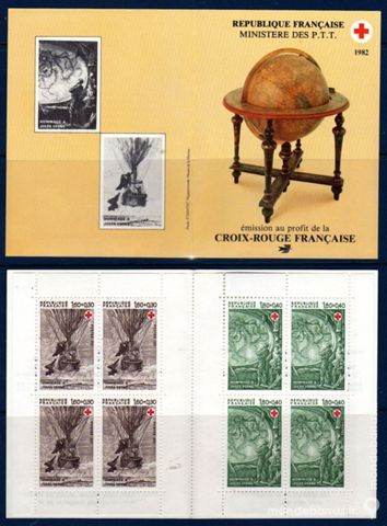 N� 2031 - CARNET CROIX ROUGE 1982 3 La Seyne-sur-Mer (83)