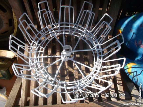 abat jour blanc m�tal 5 Chambly (60)