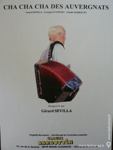 Accord�on: CHA CHA CHA DES AUVERGNATS 1 Clermont-Ferrand (63)