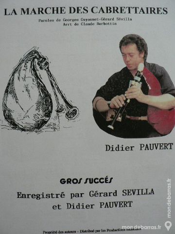 Accord�on: LA MARCHE DES CABRETTA�RES 1 Clermont-Ferrand (63)