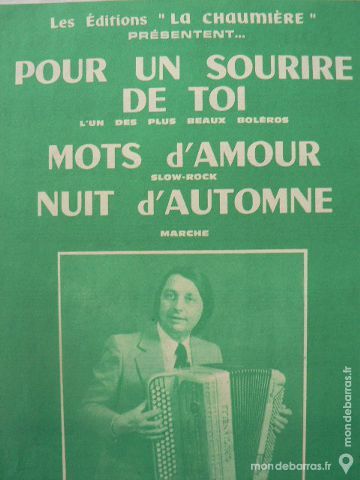 Accord�on: POUR UN SOURIRE DE TOI de G. SEVILLA 2 Clermont-Ferrand (63)