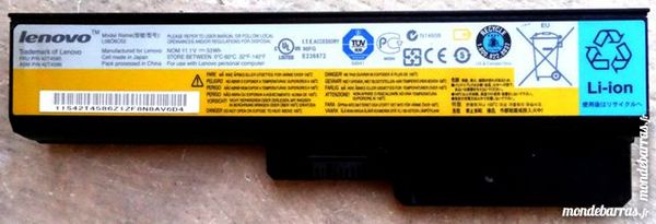 Accu Li-Ion,  L08O6C02 pour portables LENOVO 19 Narbonne (11)
