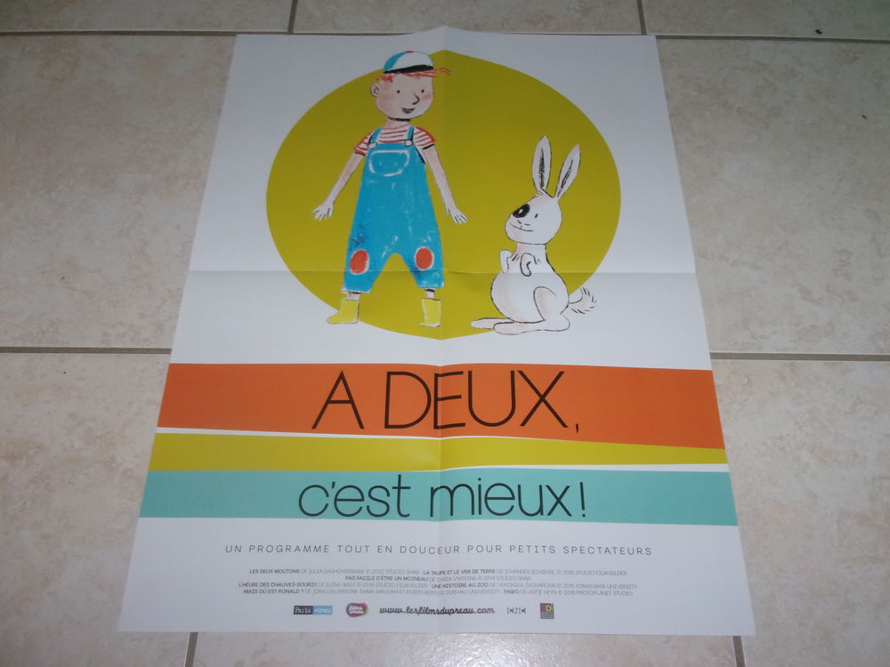 Affiche du film A deux, c'est mieux! 8 Ardoix (07)