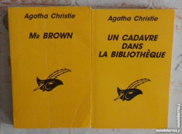 LOT 2 AGATHE CHRISTIE MR BROWN CADAVRE DANS LA 4 Attainville (95)