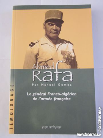 AHMED RAFA LE GENERAL FRANCO ALGERIEN DE L'ARMEE F 6 Brest (29)