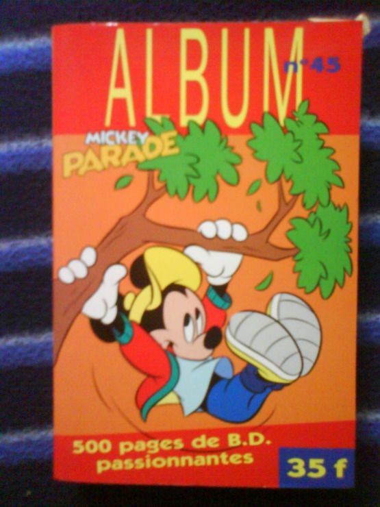 ALBUM N�45 de la collection MICKEY PARADE 4 Draguignan (83)