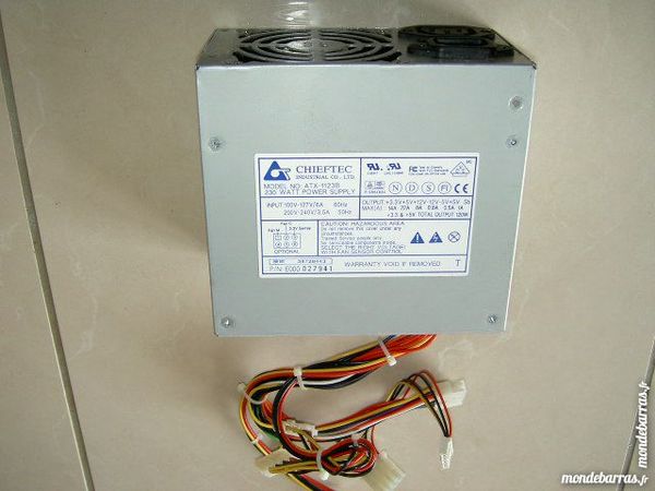 Alimentation ATX Chieftec 230W. 8 Fournet-Blancheroche (25)