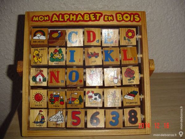 Mon alphabet en bois 6 Chamb�ry (73)