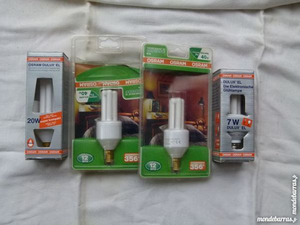4 AMPOULES NEUVES Economie D'�nergie 20 Bois-Colombes (92)