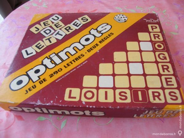 Jeu  ancien 1972 - OPTIMOTS complet 10 Li�vin (62)