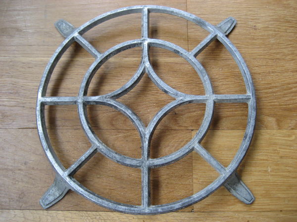 Ancien dessous de plat en alu ann�es 50 8 Nyons (26)