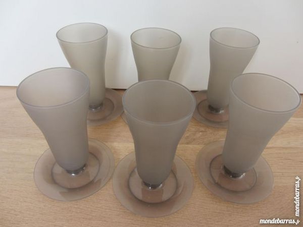 Ancienne coupe � glace haute tupperware gris les 6 14 Montlu�on (03)