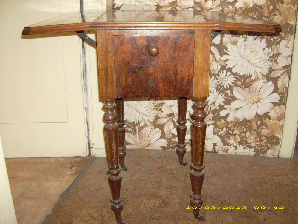  ANCIENNE TABLE DE NUIT CHEVET  NAPOL�ON SUPER �TAT 250 Baccarat (54)