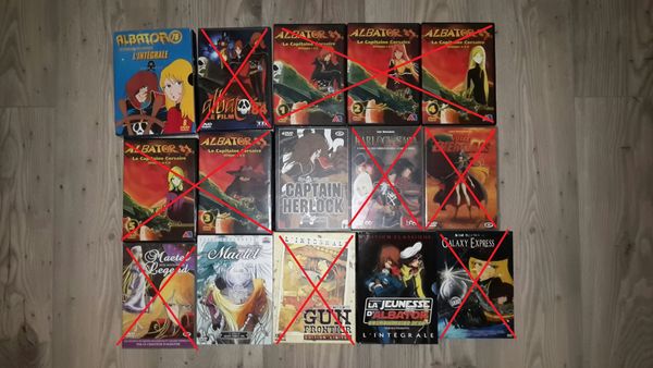 DVD animation japonaise manga 5 Allouville-Bellefosse (76)