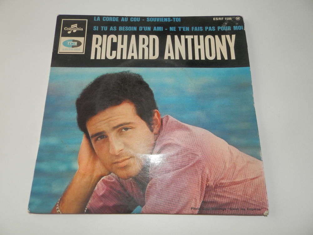 ANTHONY RICHARD - la corde au cou + 3 autres titres 5 Paris 12 (75)