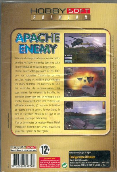 APACHE ENEMY pour PC -- 12 ans et + 5 Sept�mes-les-Vallons (13)