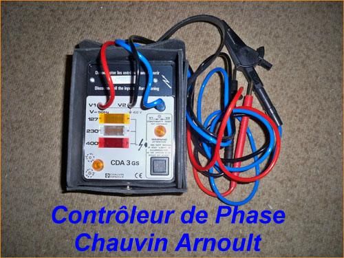 Appareil de mesure d'�lectricien 100 �tr�chy (91)
