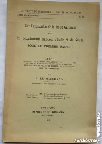 Sur l'application de la loi Germinal 34 Illkirch-Graffenstaden (67)