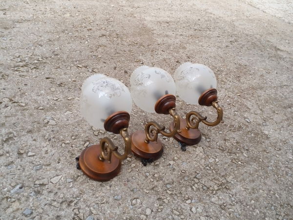 Lot de 3 appliques murales 10 Semur-en-Auxois (21)