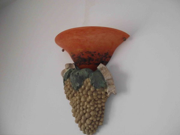 2 appliques en p�te souffl�e � la bouche 100 Six-Fours-les-Plages (83)