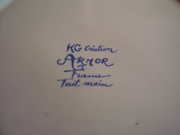 ASSIETTE KG CREATION 18 Saint-L� (50)