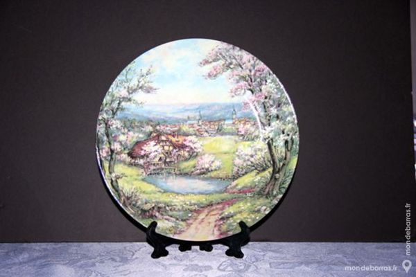 ASSIETTE DECORATIVE PORCELAINE LIMOGES THARAUD2 10 Goussainville (95)