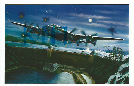 C P M , avion anglais Avro Lancaster , par Freudenthal 6 Tours (37)