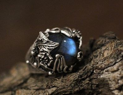 Bague artisanale avec Labradorite 30 Le Havre (76)