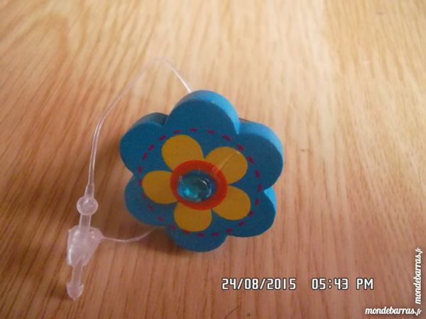 bague fleur bleu 1 Chambly (60)