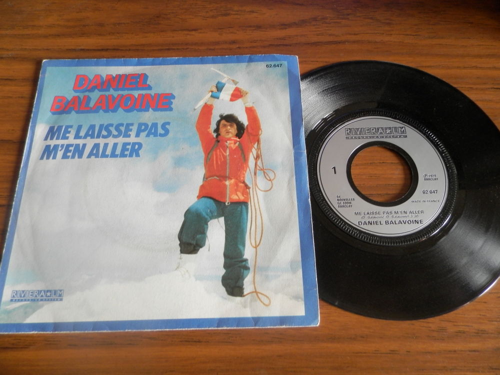 Balavoine  -  Me laisse pas m'en aller / toi et moi 3 Paris 12 (75)