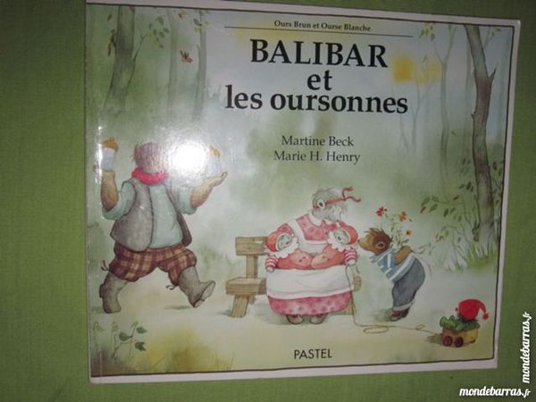 BALIBAR ET LES OURSONNES livre �cole des loisirs 2 Brest (29)