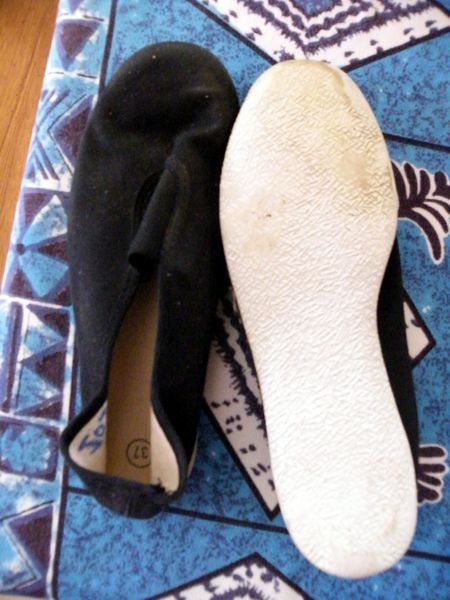 ballerine noire semelle blanche taille 37 3 Viriat (01)