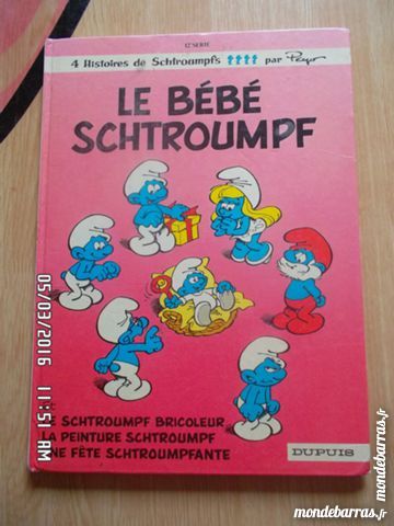 BD LE BEBE SCHTROUMPF 5 Chambly (60)