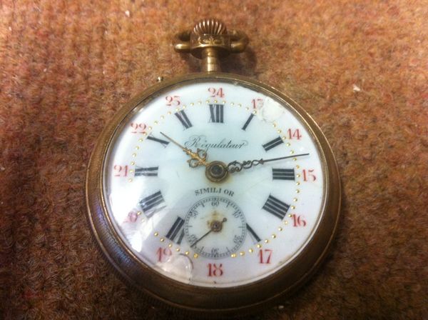 BELLE MONTRE DE POCHE  R�GULATEUR  130 Fosses (95)