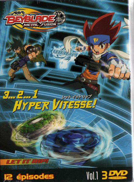 DVD BEYBLADE METAL FUSION 10 Chantonnay (85)