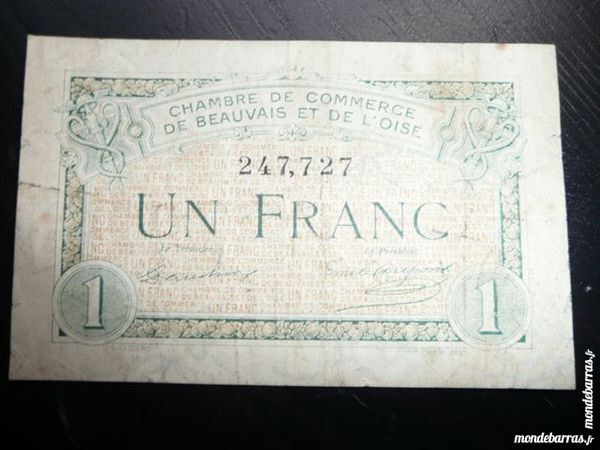 Billet Chambre de commerce Beauvais et de l'Oise 6 Bordeaux (33)