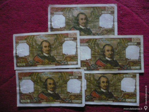 Billet de 100 Francs 6 Rosny-sous-Bois (93)