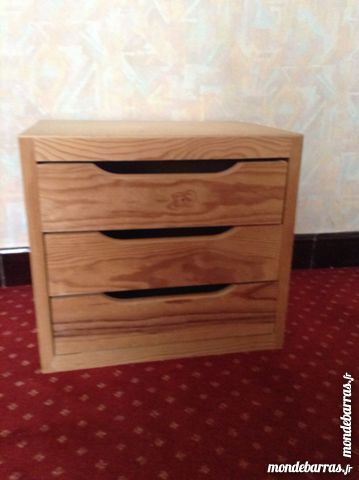 blocs trois tiroirs bois 8 Halluin (59)