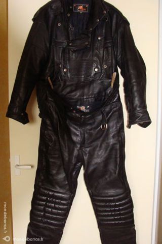 blouson de cuir noir 40 Noyelles-Godault (62)