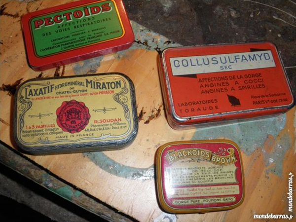 Boites en m�tal; diverses 1 Saint-Jean-de-Maurienne (73)