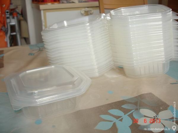 Lot boites plastiques fermables 4 Melleray (72)
