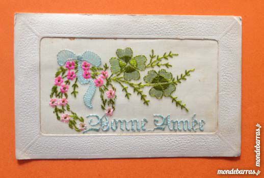 CPA Bonne ann�e brod�e 5 Nice (06)