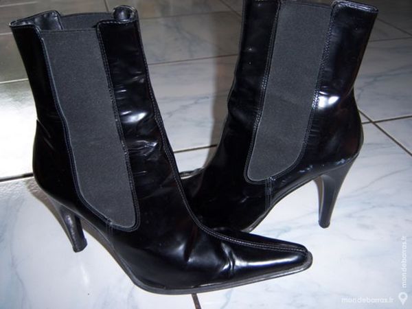 bottines cuir noir san marina 35 Le Cannet (06)