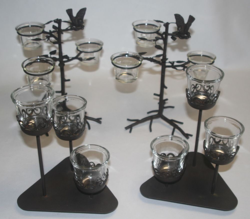 Bougeoirs fer forg� 50 Courry (30)