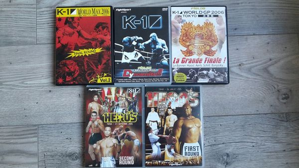 lot DVD K1 et boxe tha� 20 Allouville-Bellefosse (76)
