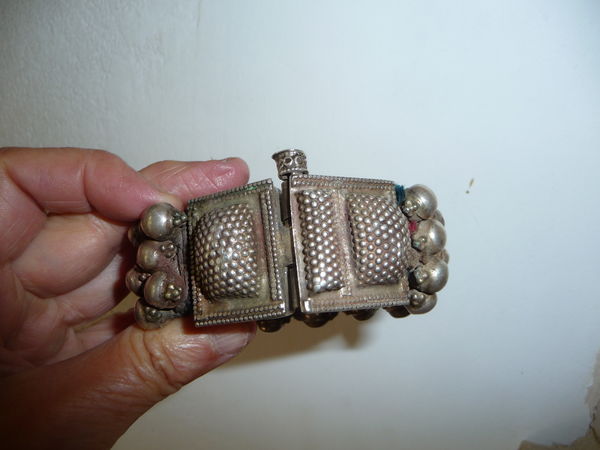 BRACELET VINTAGE VIEIL ARGENT RADJASTHAN INDE 280 Ajaccio (20)