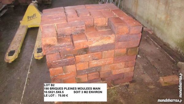 Briques moul�es main 75 Calais (62)